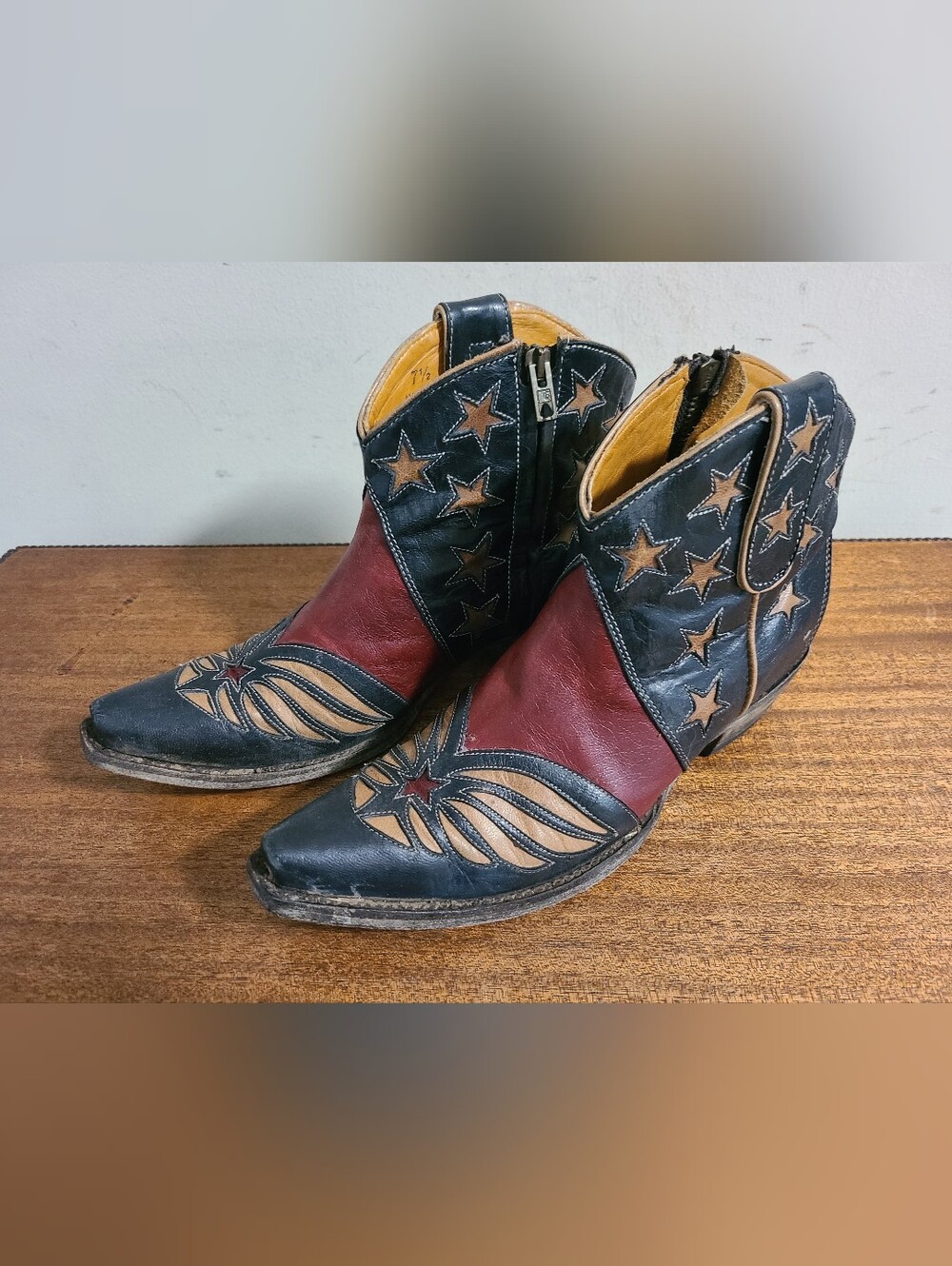 Old Gringo United Ankle Boots Size 7.5 - Picture 4 of 7